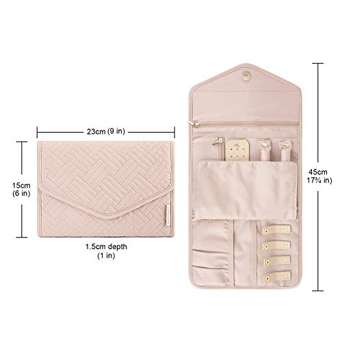Thumbnail 3 de bagsmart Travel Jewellery Organiser, Foldable Jewellery Storage Roll