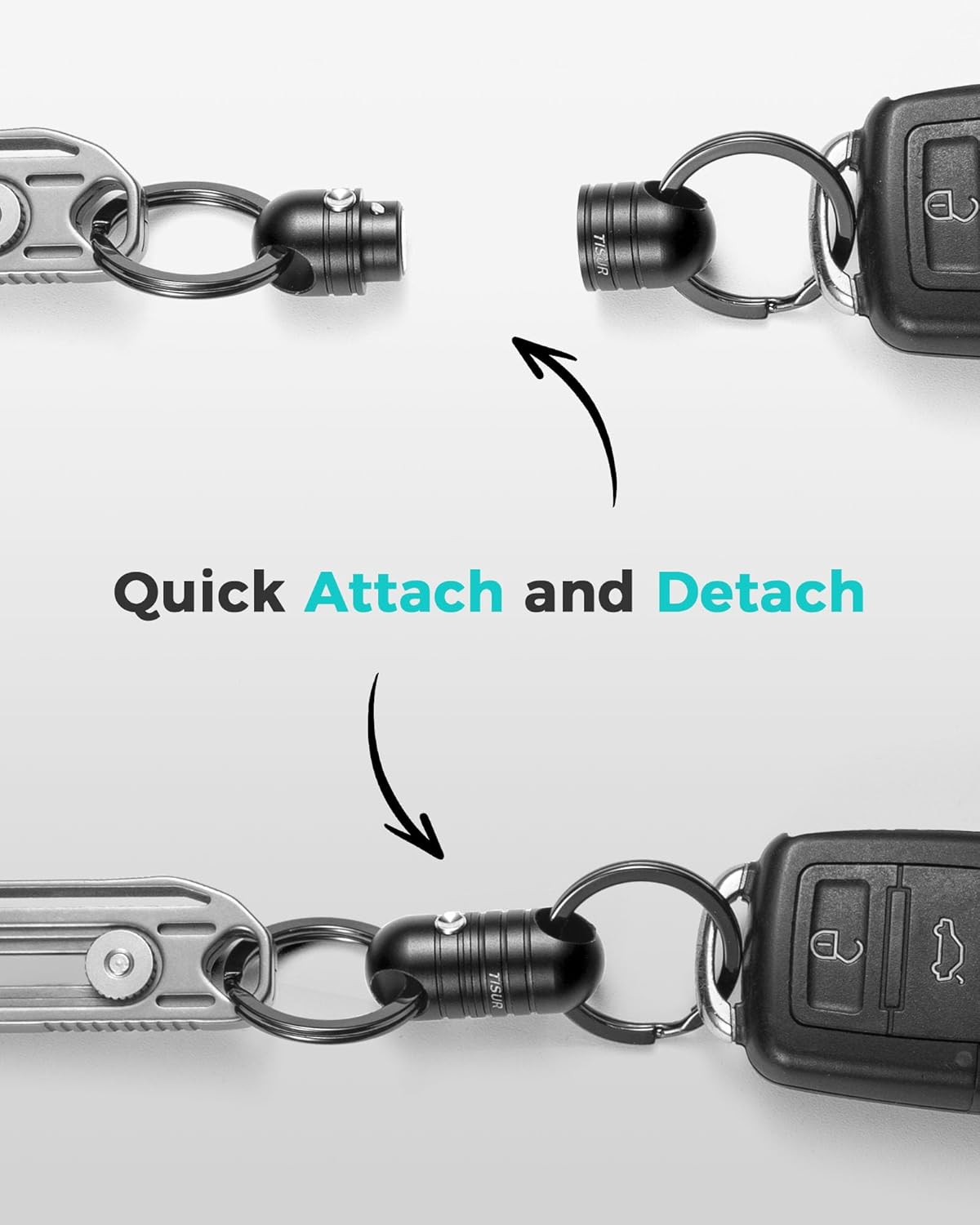 Thumbnail 1 de TISUR Quick Release Keychain 1.18" 🔑