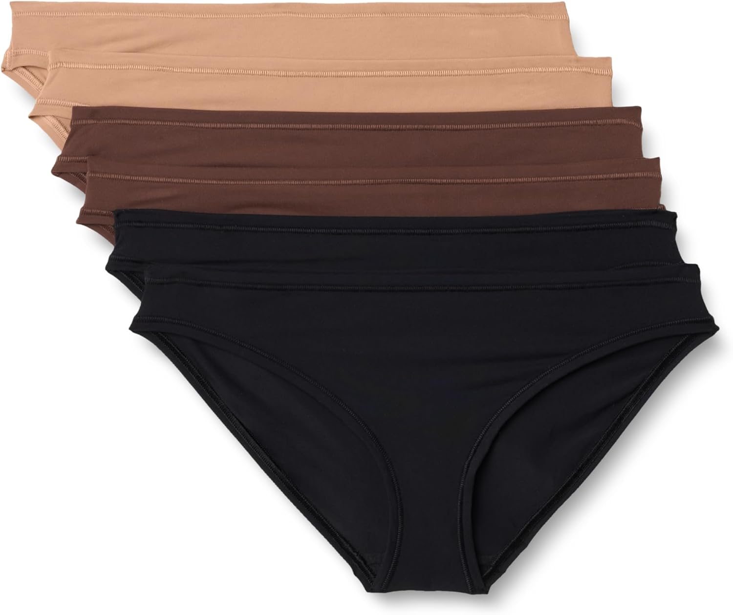 Thumbnail 5 de Amazon Essentials women’s peached microfibre bikini knickers (pack of 6)