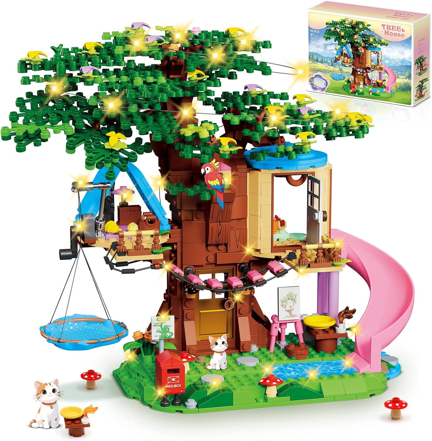 Detalle de Baumhaus Bauset Friends 731PCS