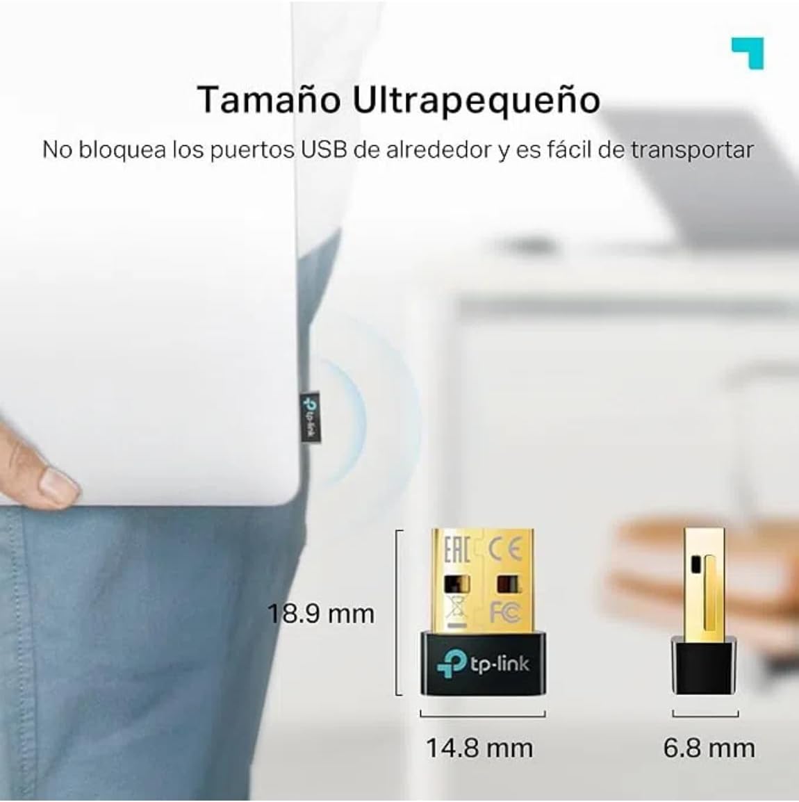 Thumbnail 1 de TP-Link UB500 Adaptador Bluetooth 5.0 para PC
