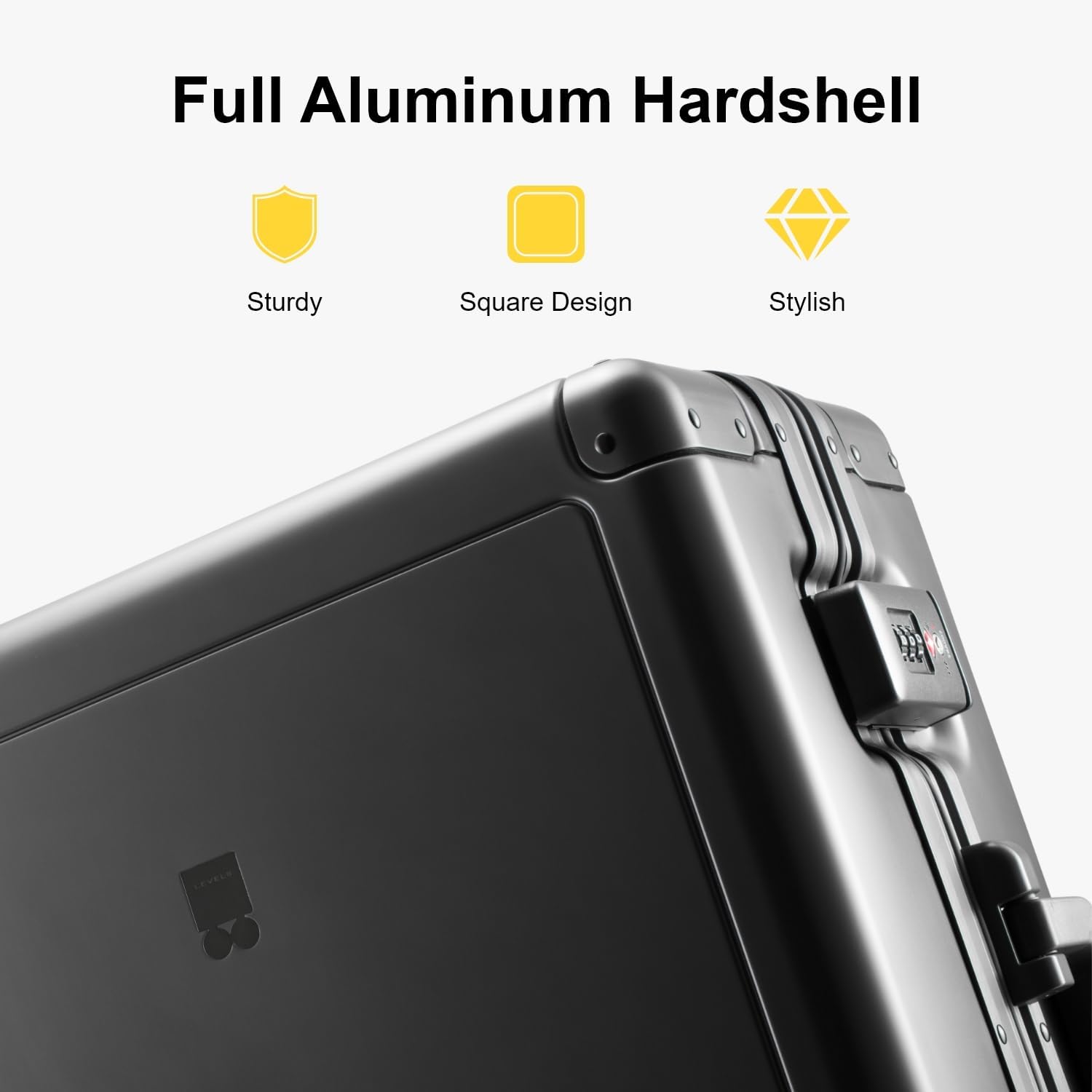 Detalle de LEVEL8 20 inch carry on spinner case