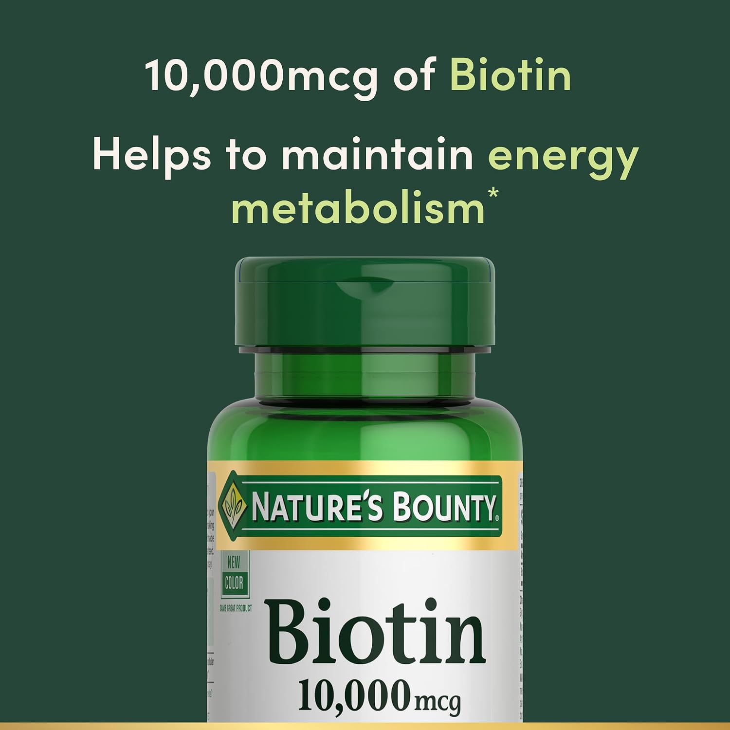 Thumbnail 2 de Nature's Bounty Biotin Hair Skin and Nails Vitamins, 120 Softgels