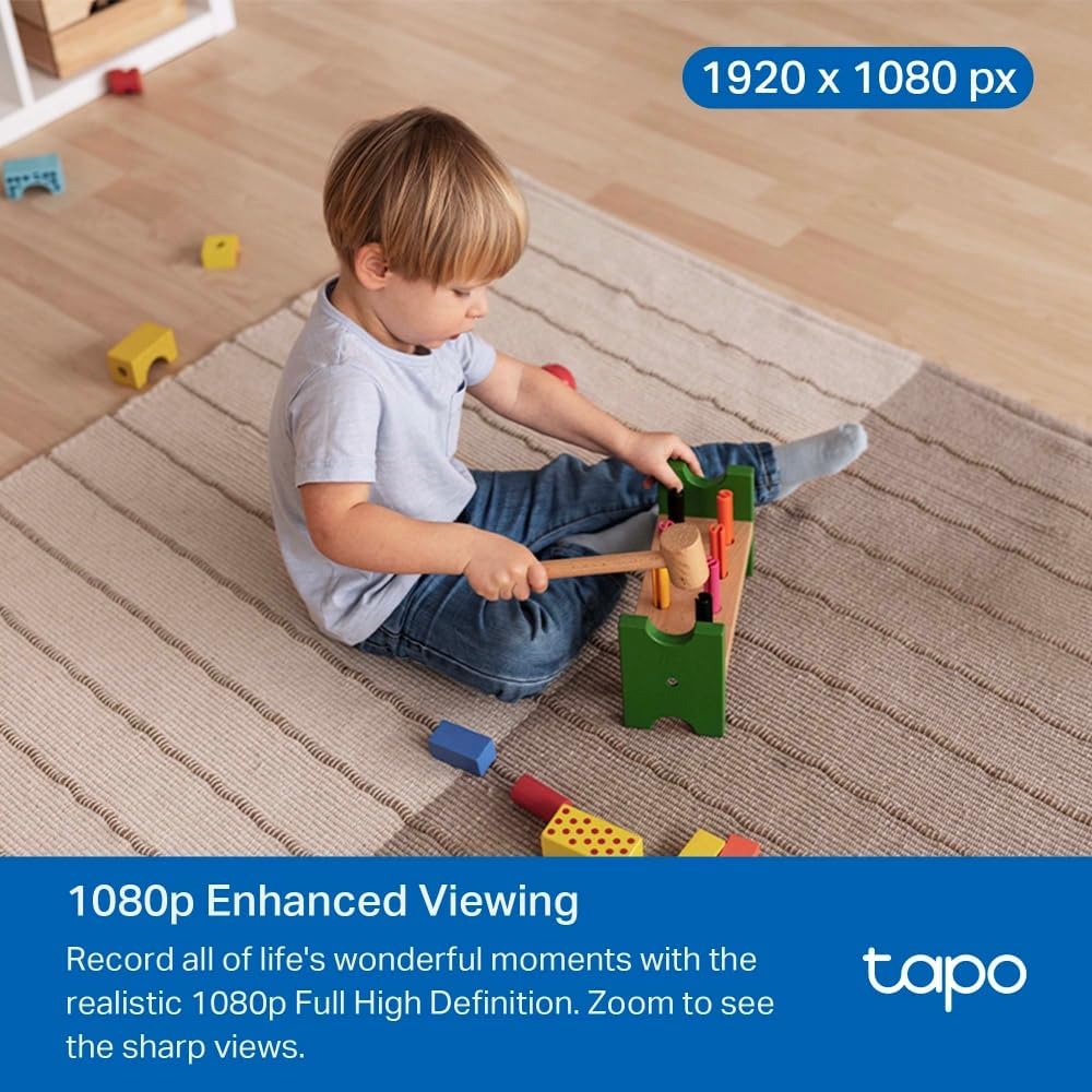 Detalle de TP-Link Tapo C201 1080p Pan/Tilt Home Security Camera