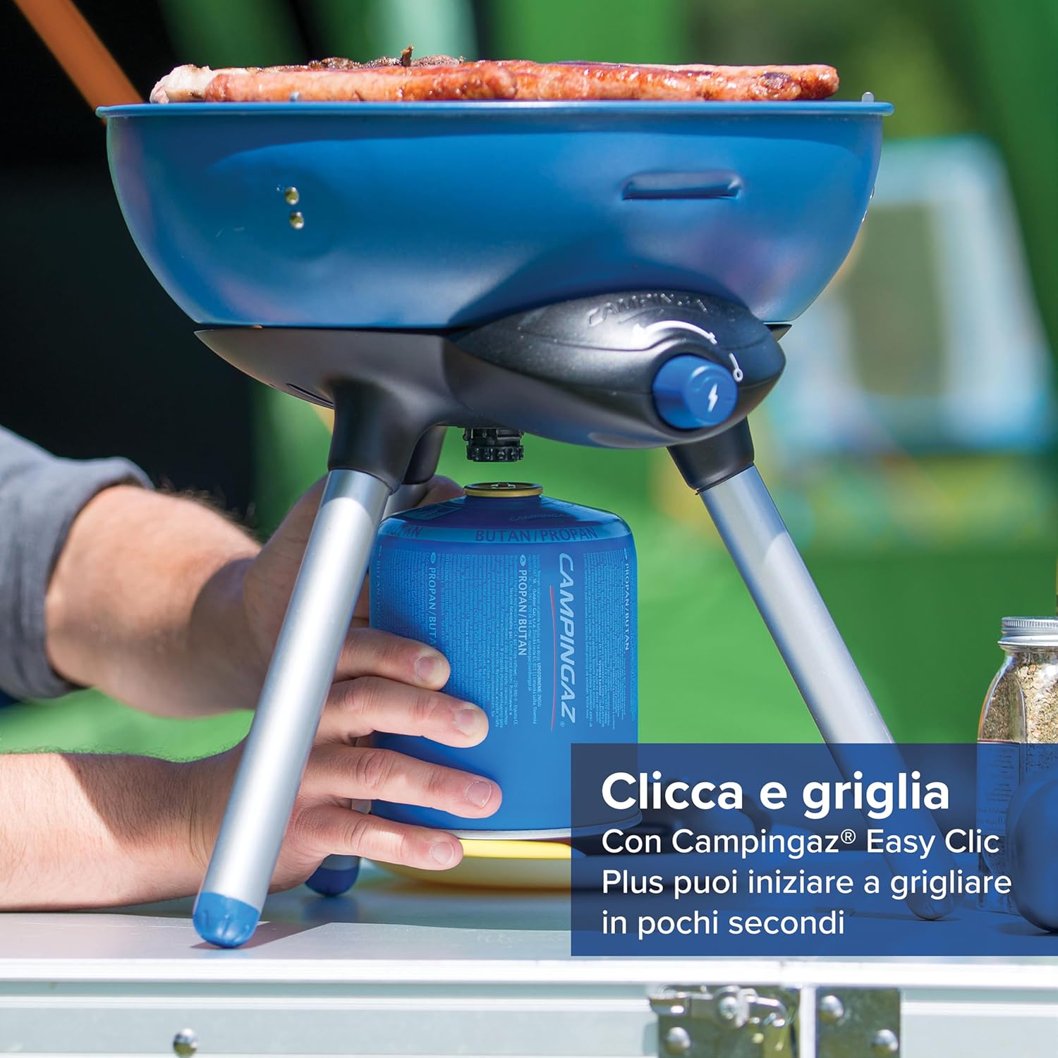 Thumbnail 6 de Campingaz Party Grill 200 fornello: grill portatile con accensione piezoelettrica e cucina multipla