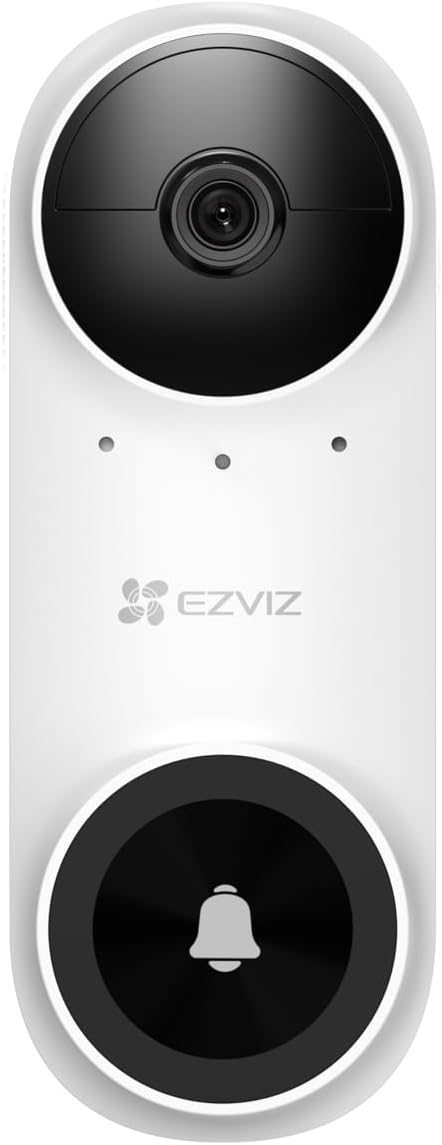 Detalle de EZVIZ CP3 2K videodeurbel op batterij met personendetectie en binnenbel
