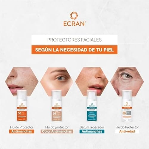 Thumbnail 10 de ECRAN SUNNIQUE – Protector Facial SPF 50+ con color y tratamiento antimanchas (50 ml)