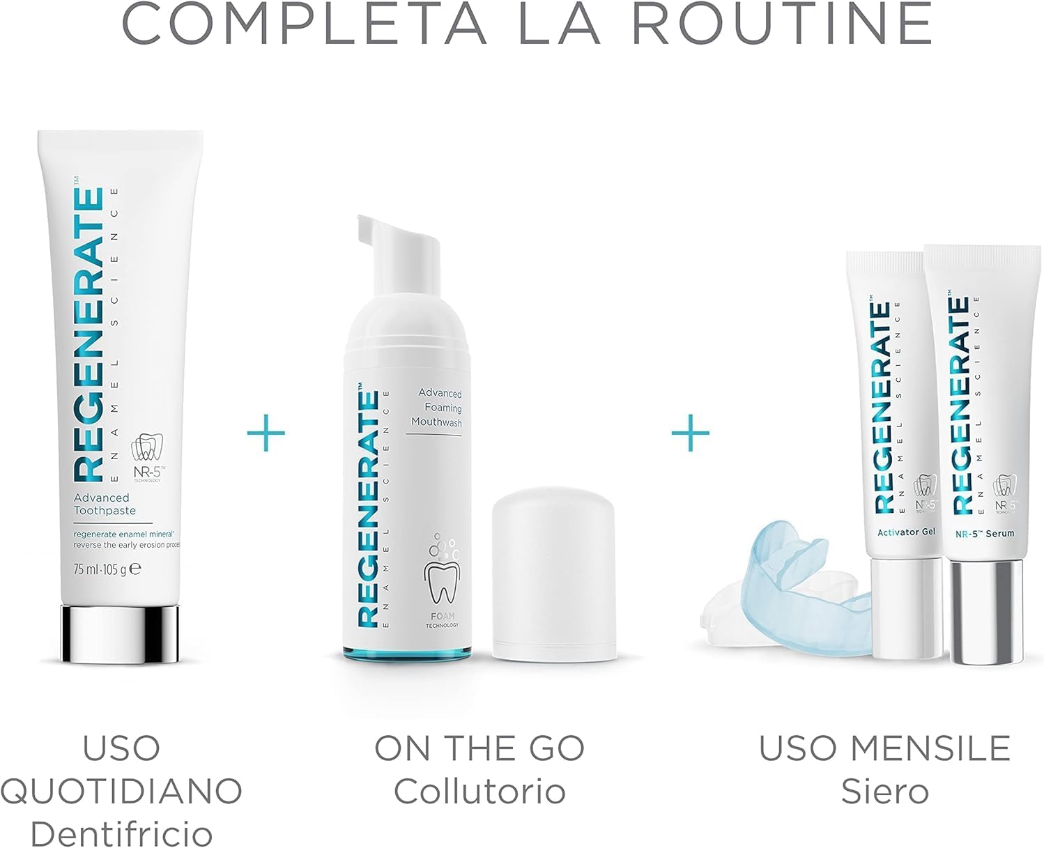 Thumbnail 6 de Regenerate Dentifricio Avanzato NR-5 per Rigenerare lo Smalto Dentale, 75 ml