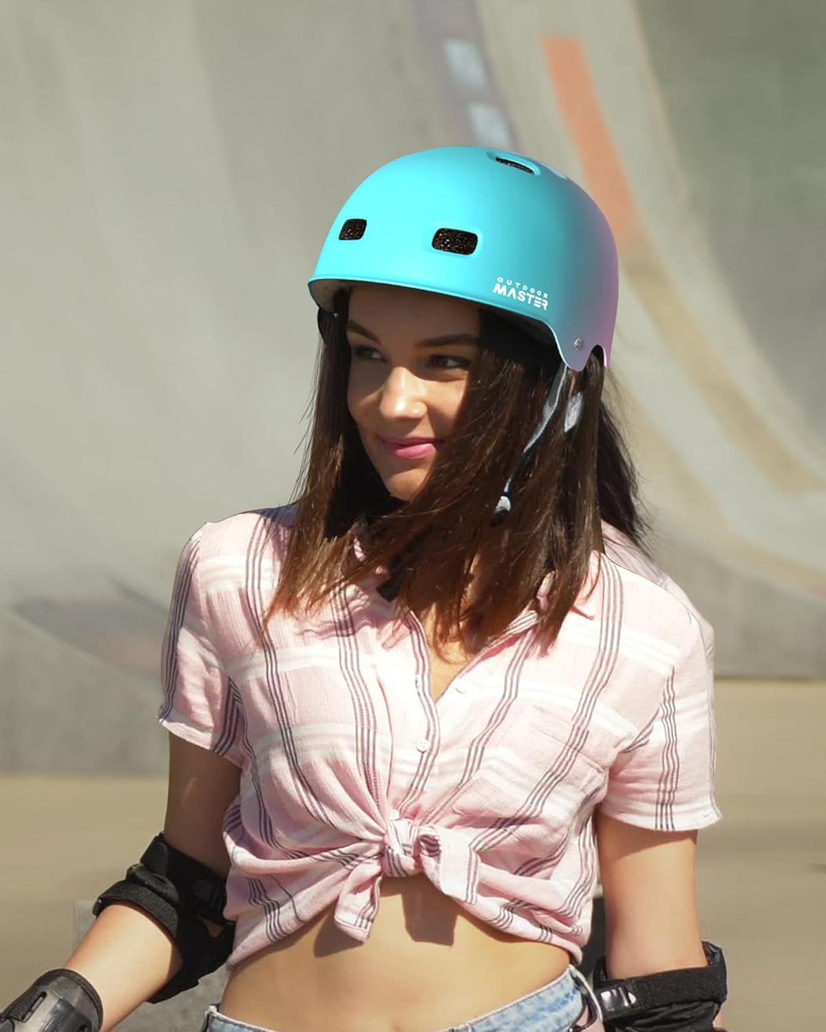 Thumbnail 6 de OutdoorMaster Skateboard Cycling Helmet with Dual Removable Liners