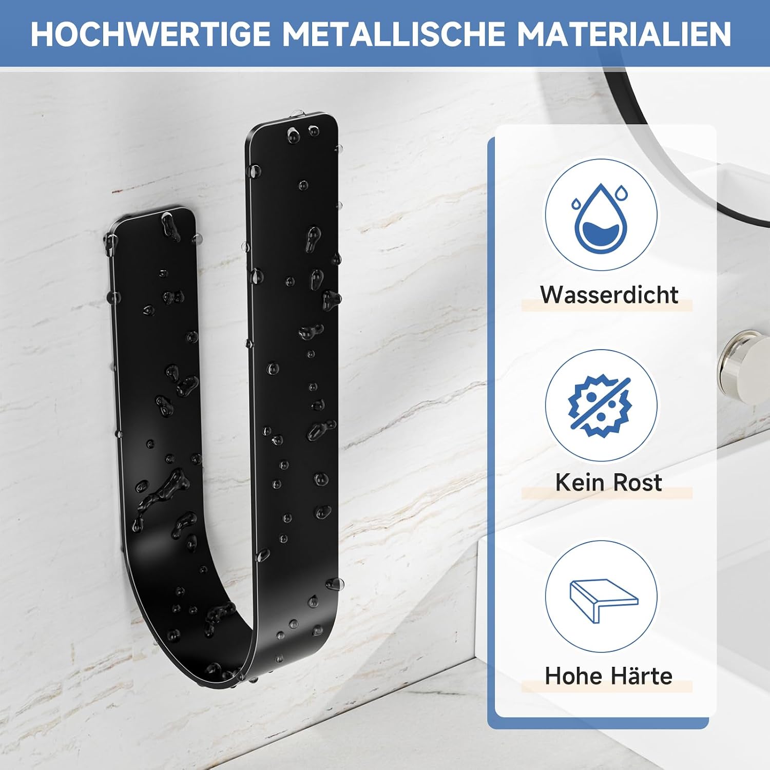 Detalle 2 de XILIMOR Toilettenpapier-Aufbewahrung 3 Rollen