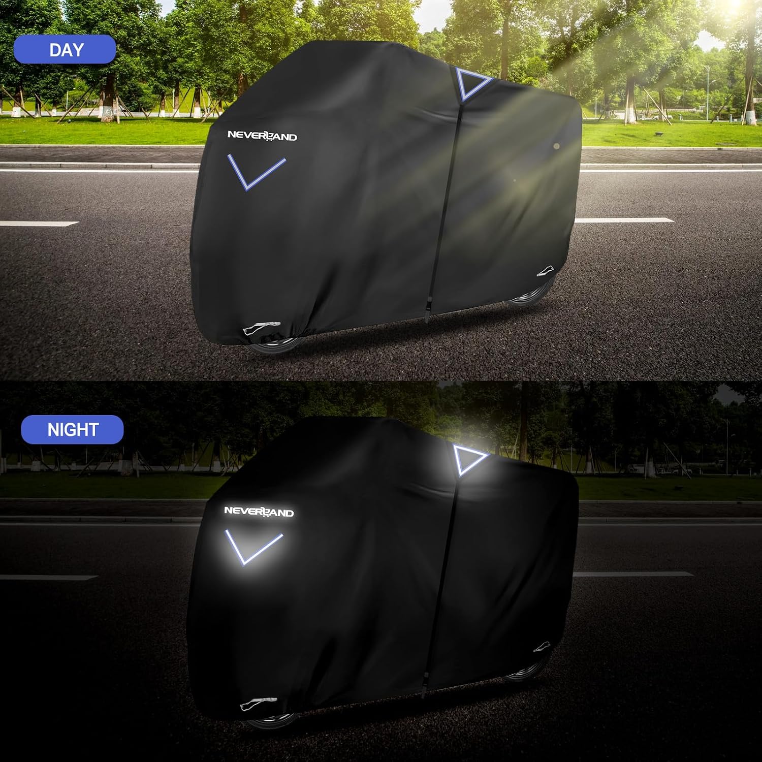 Thumbnail 5 de NEVERLAND Housses 295x110x140cm pour moto 🏍