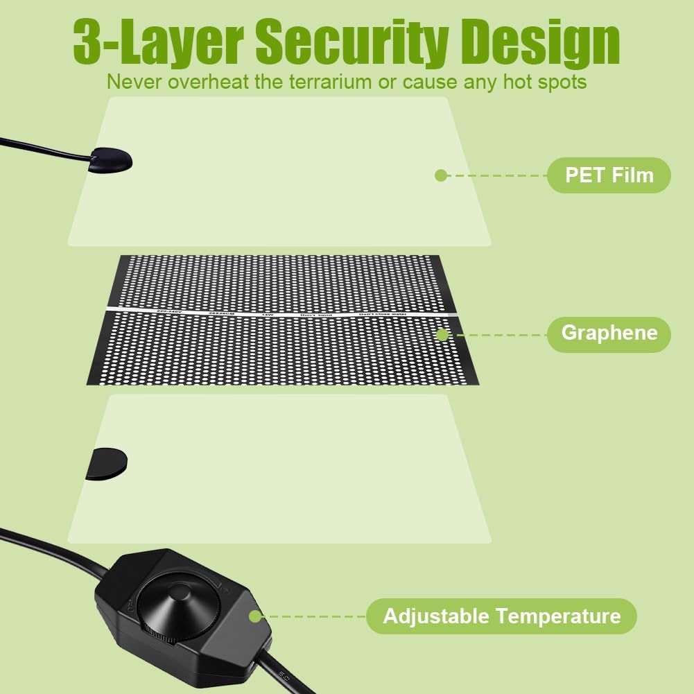 Thumbnail 2 de Adiwo Manta Térmica Reptiles 14W