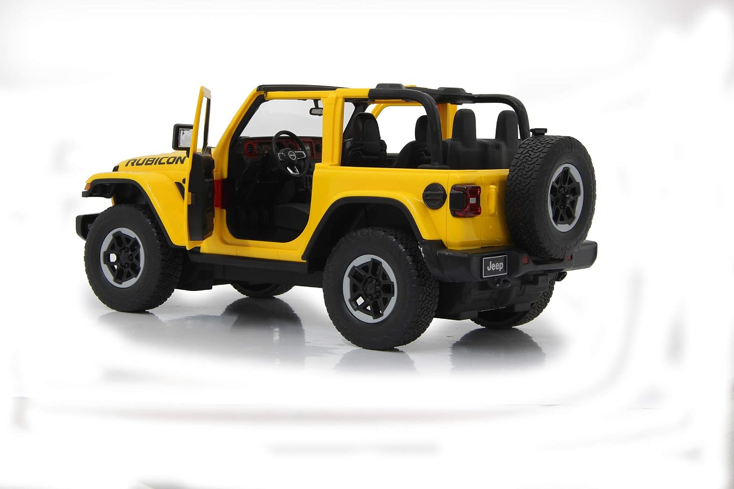 Thumbnail 2 de Jamara Jeep Wrangler JL – zdalnie sterowany samochód 1:14, żółto-czarny, LED