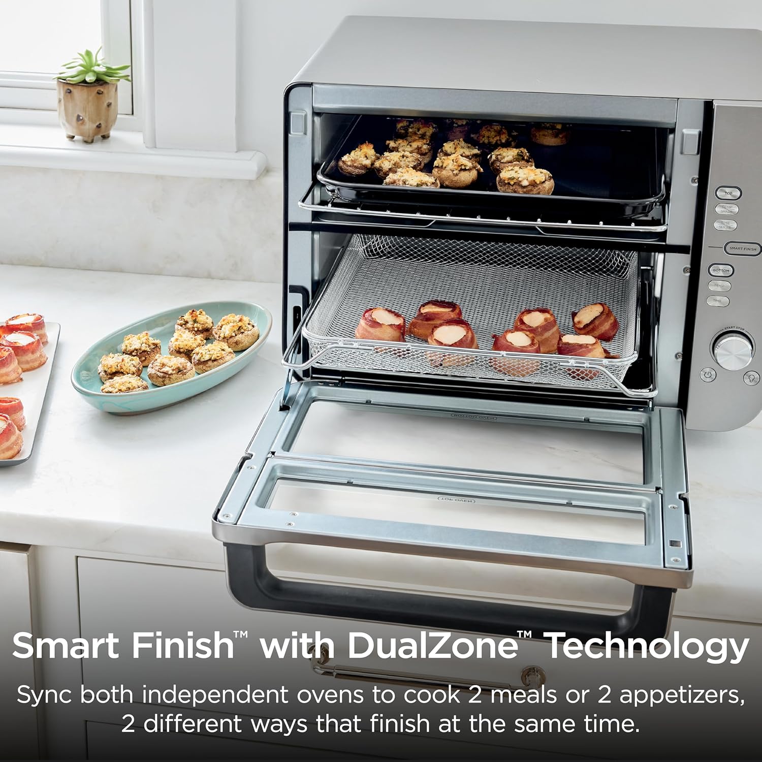 Detalle de Ninja DCT601 Air Fryer Toaster Oven 12-in-1