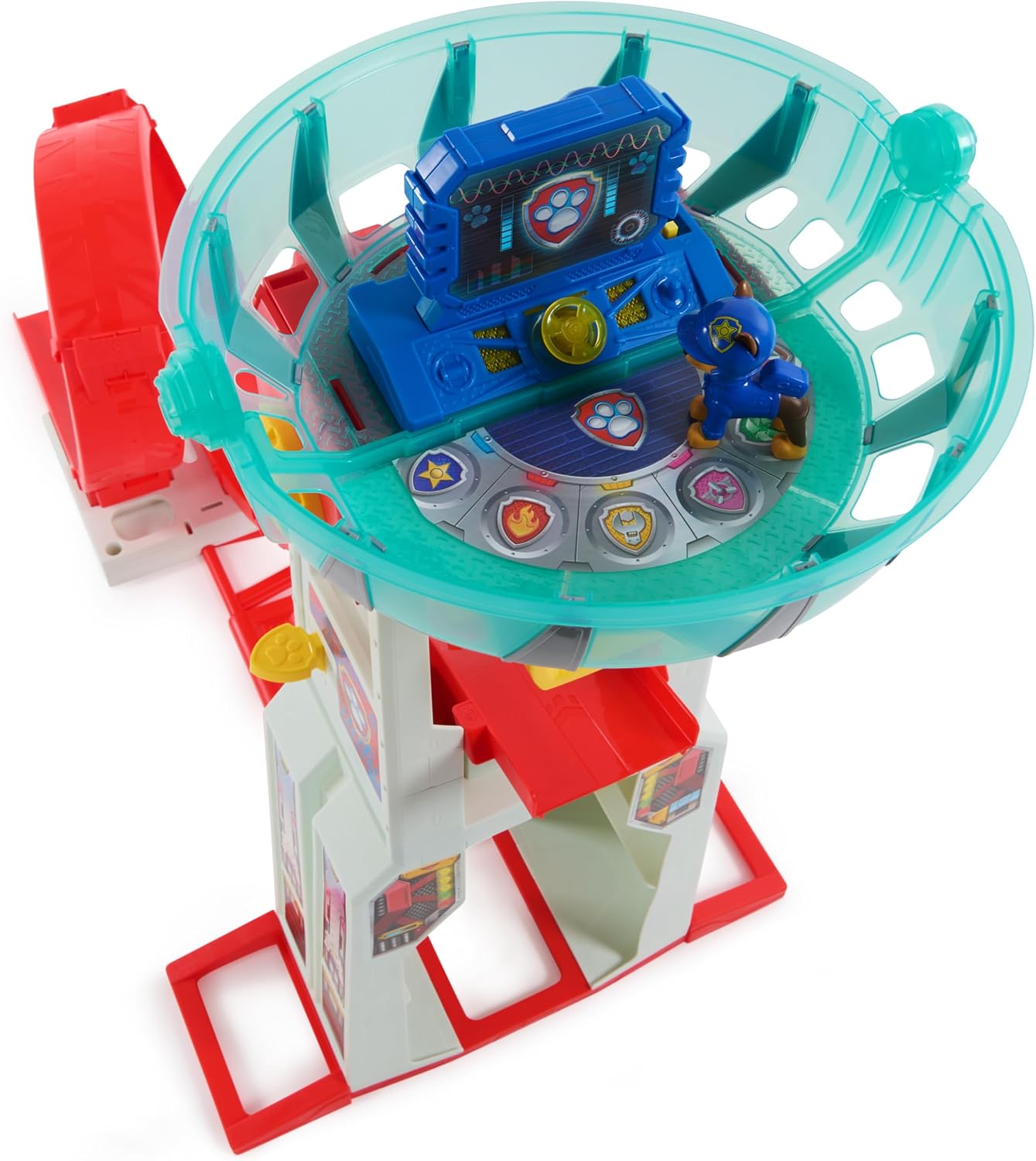 Thumbnail 6 de Paw Patrol 6069672 Rescue Wheels Super Loop Tower HQ-speelset met licht en geluid