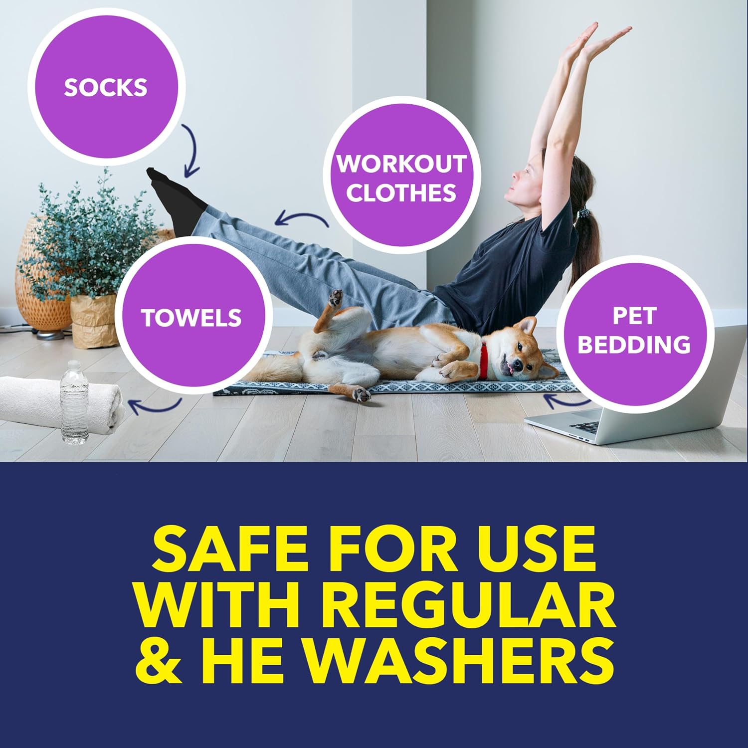 Thumbnail 3 de OxiClean Odor Blasters Versatile Odor and Stain Remover Powder, 5 lb