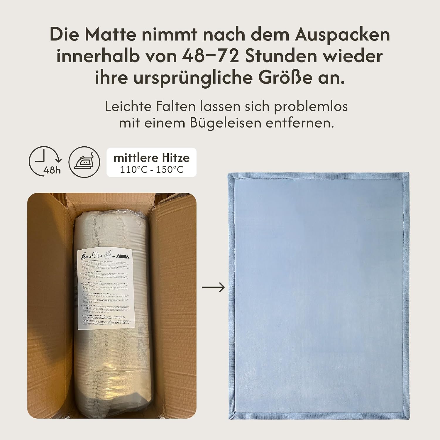 Thumbnail 5 de Hakuna Matte Wolkenweiche Spielmatte 200x150cm