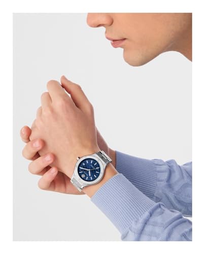 Thumbnail 4 de Philipp Plein Plein Underdog reloj analógico de cuarzo para hombre plata (44 mm) con calendario