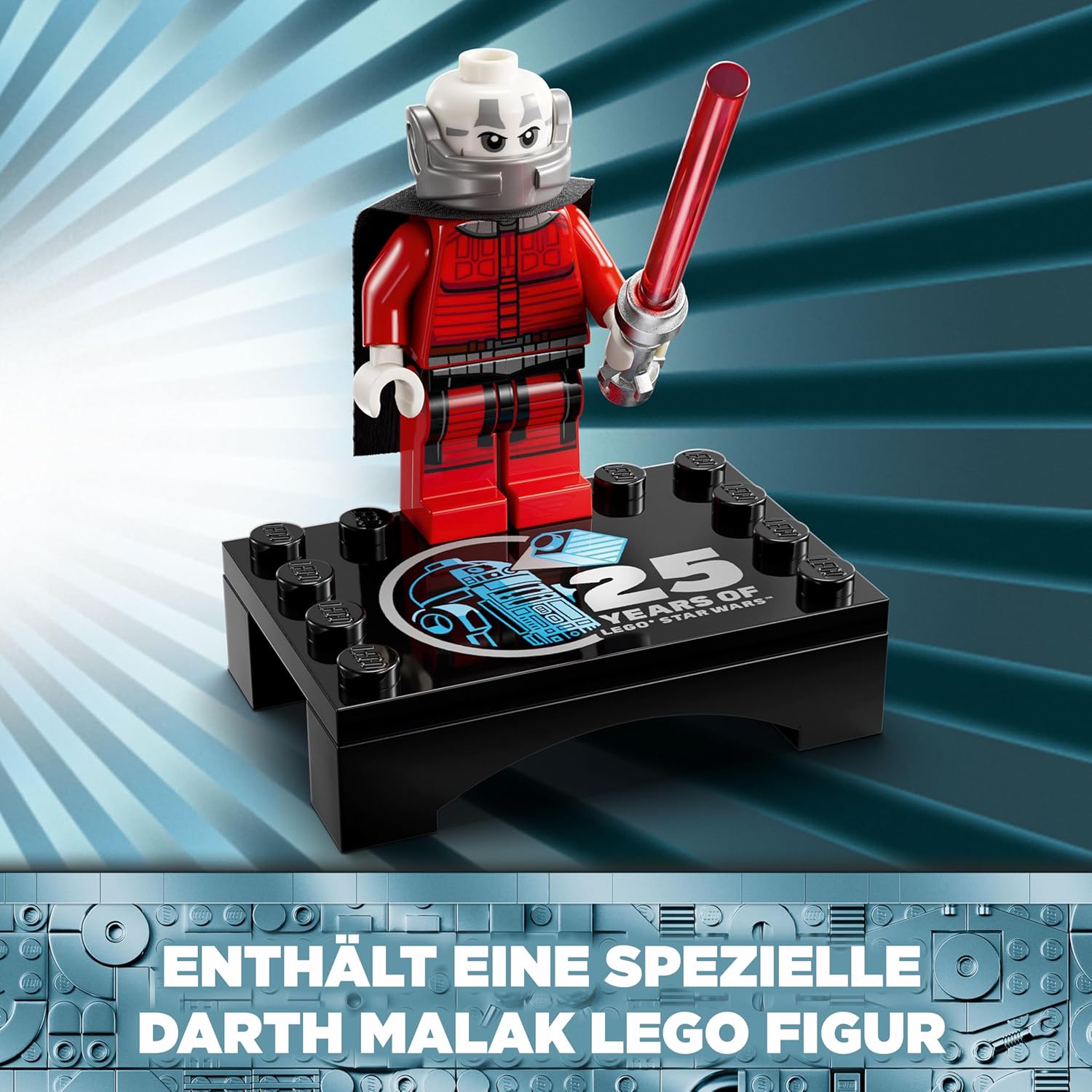 Thumbnail 5 de LEGO Star Wars 75379 R2-D2: Droide da Esposizione in mattoncini con testa rotante e minifigure Darth Malak