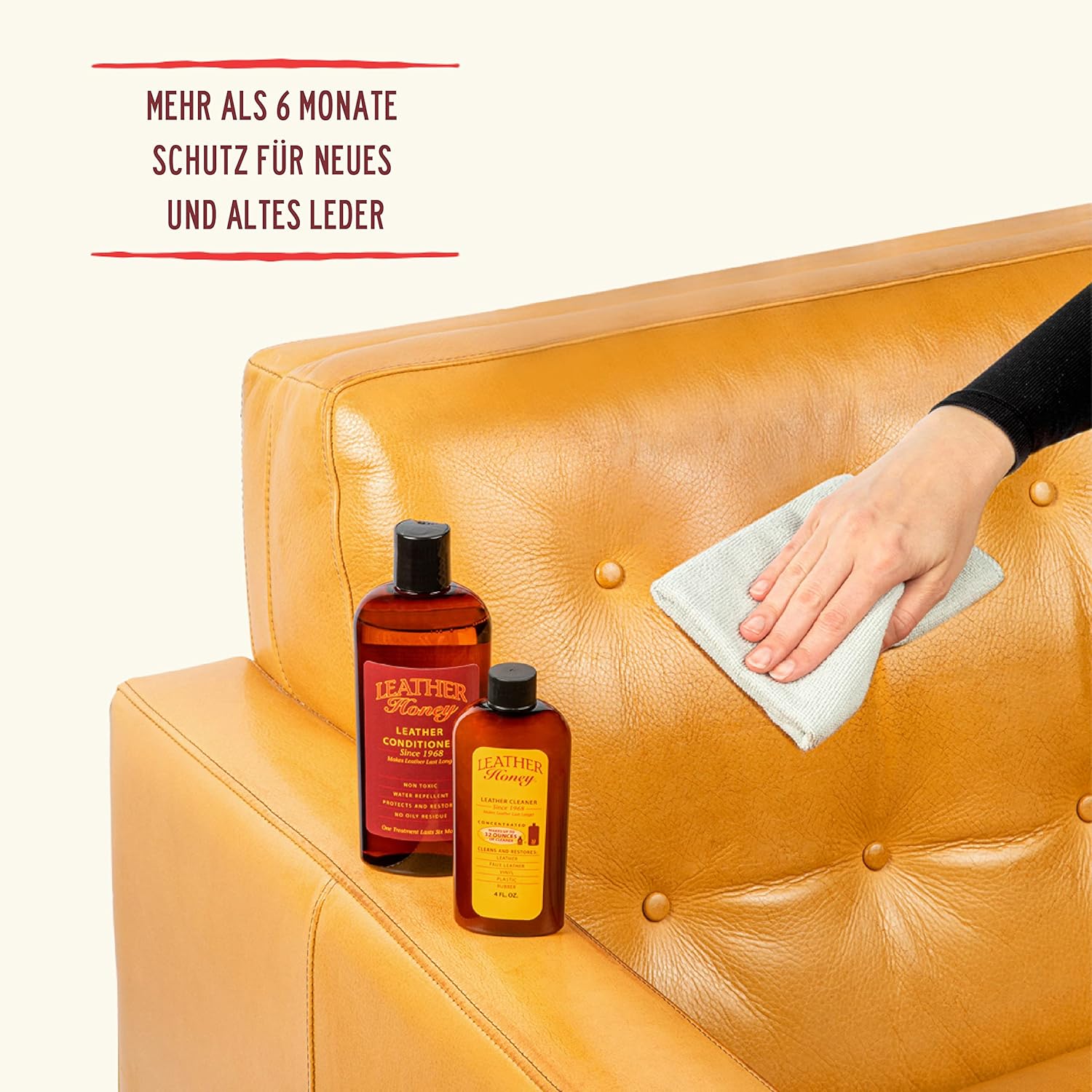 Detalle de Leather Honey Lederpflegemittel 1968 — Lederpflege