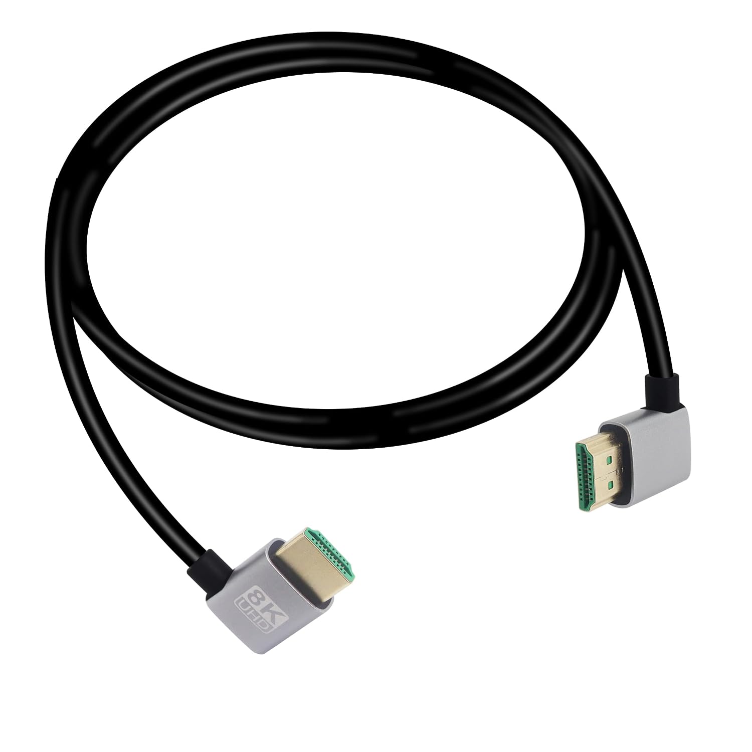 Detalle de RIIEYOCA 8K 45 Degree HDTV Cable 1m