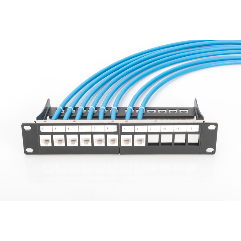 Detalle 2 de Digitus DN-91420 Panel de Parcheo 12 Puertos 1U