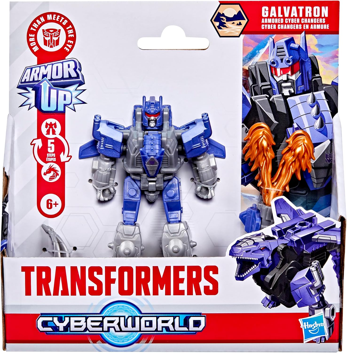 Detalle 2 de TRA CYBERWORLD Armor GALVATRON 10 cm