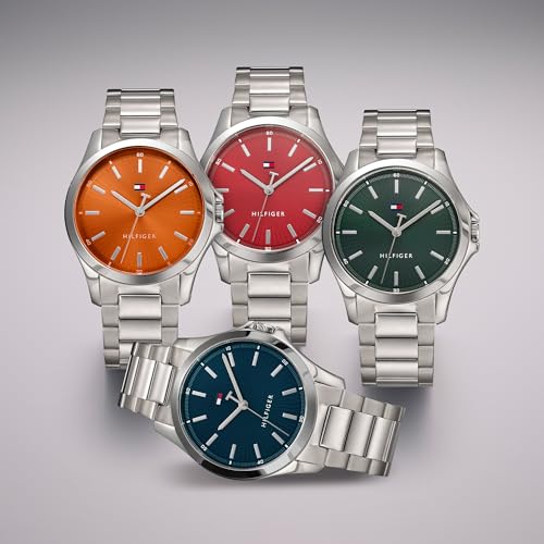 Detalle de Tommy Hilfiger Three Hand Quartz Movement Watch for Men – 1710670