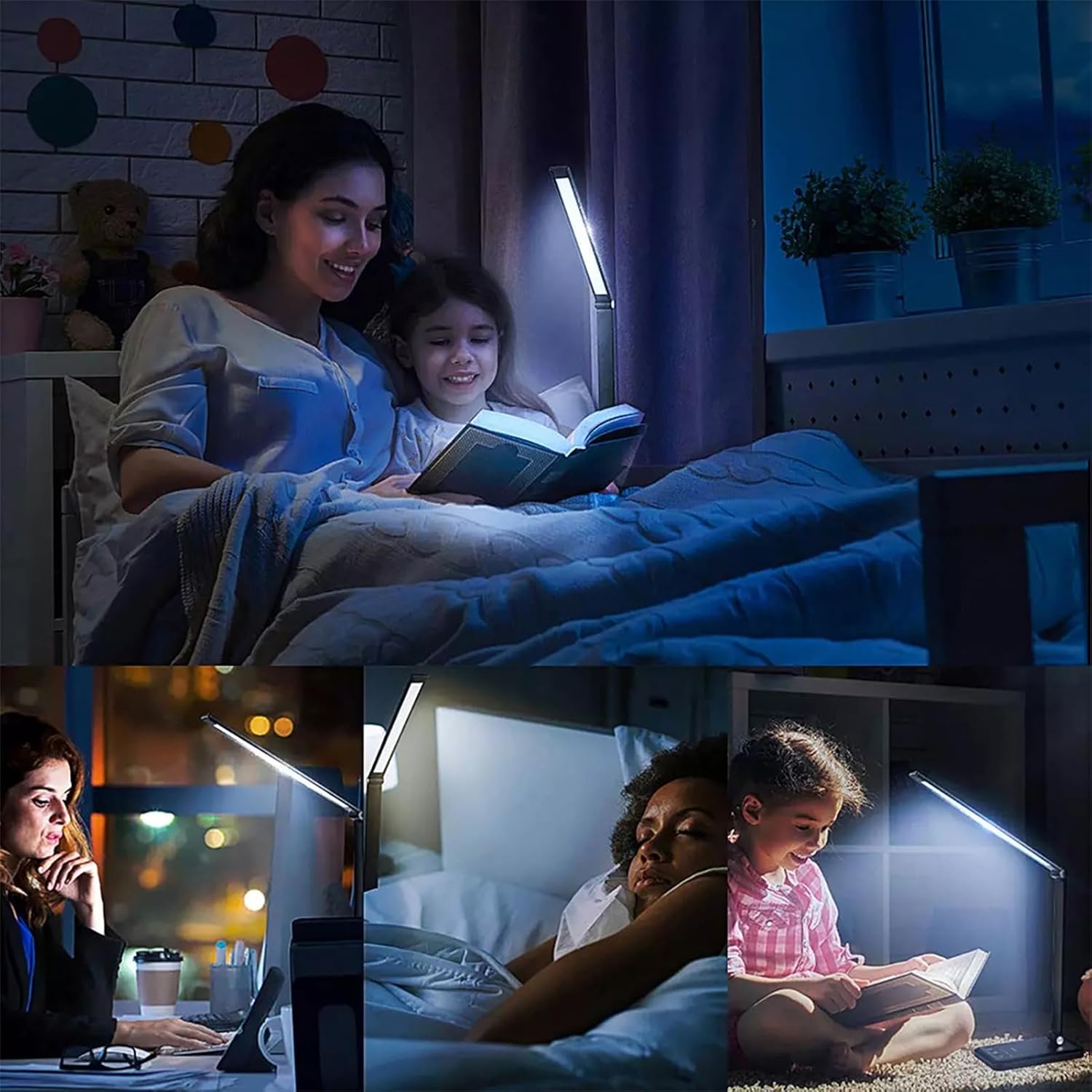 Thumbnail 6 de BIENSER LED Desk Lamp 10-level dimmable with wireless charger