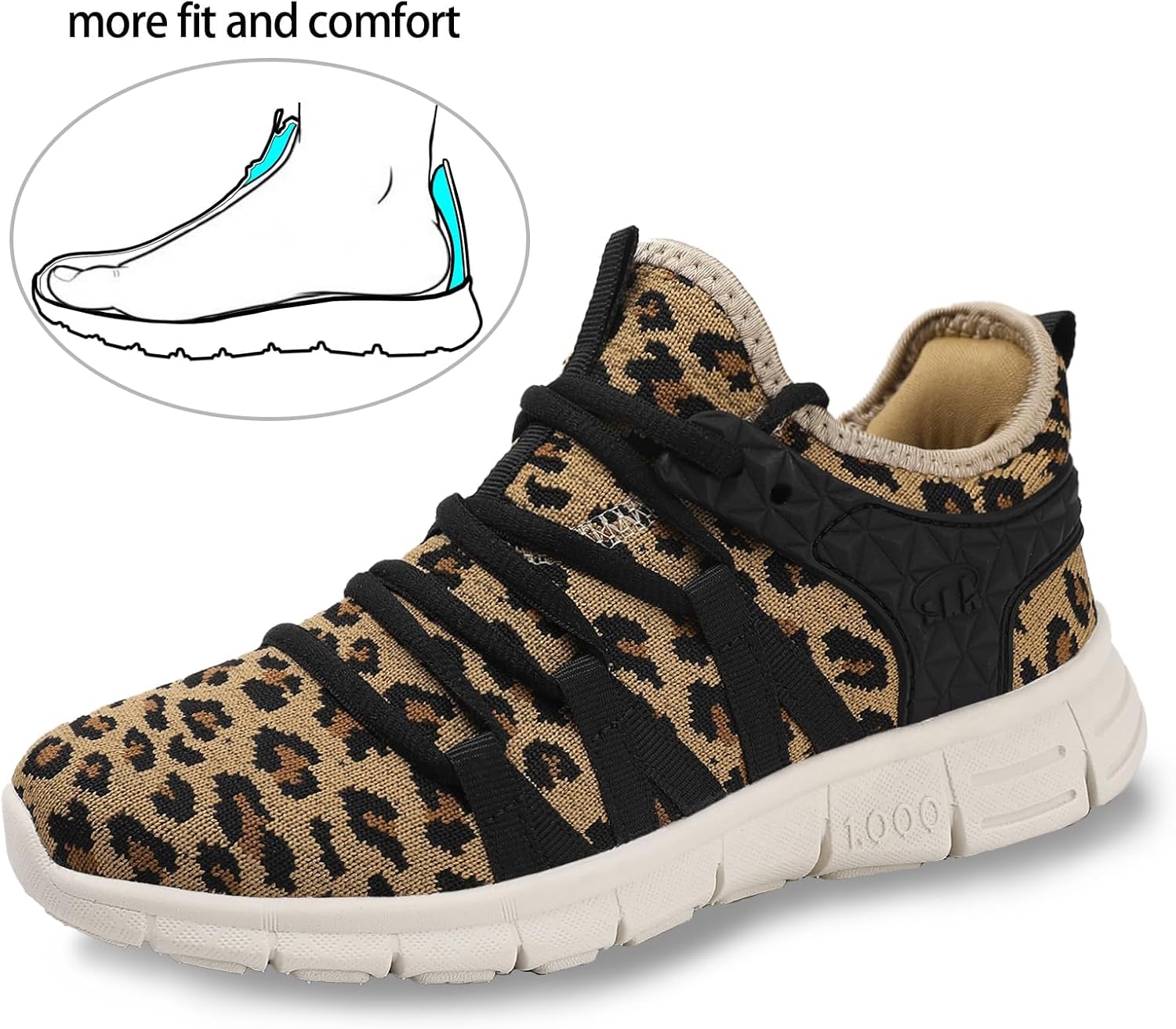 Detalle de INZCOU Running Shoes Lightweight Breathable