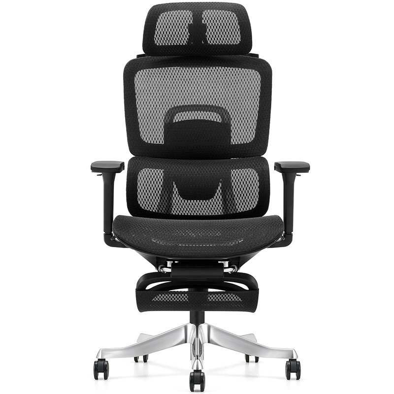 Owlotech Luxa Silla ergonómica mesh con reposapiés