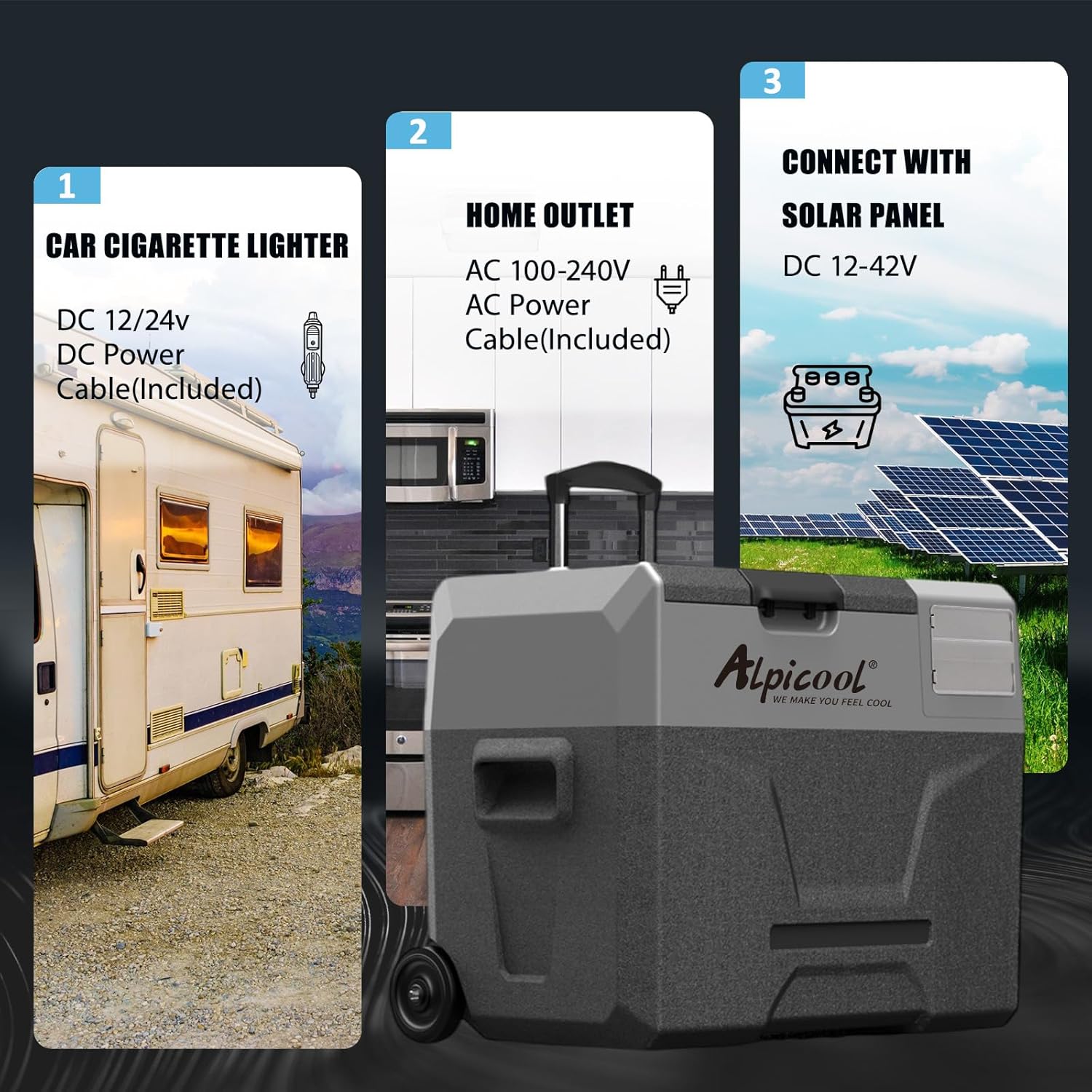 Thumbnail 4 de Alpicool ECX40 40L Portable Car Refrigerator – Compressor Healthier Cold on the Move