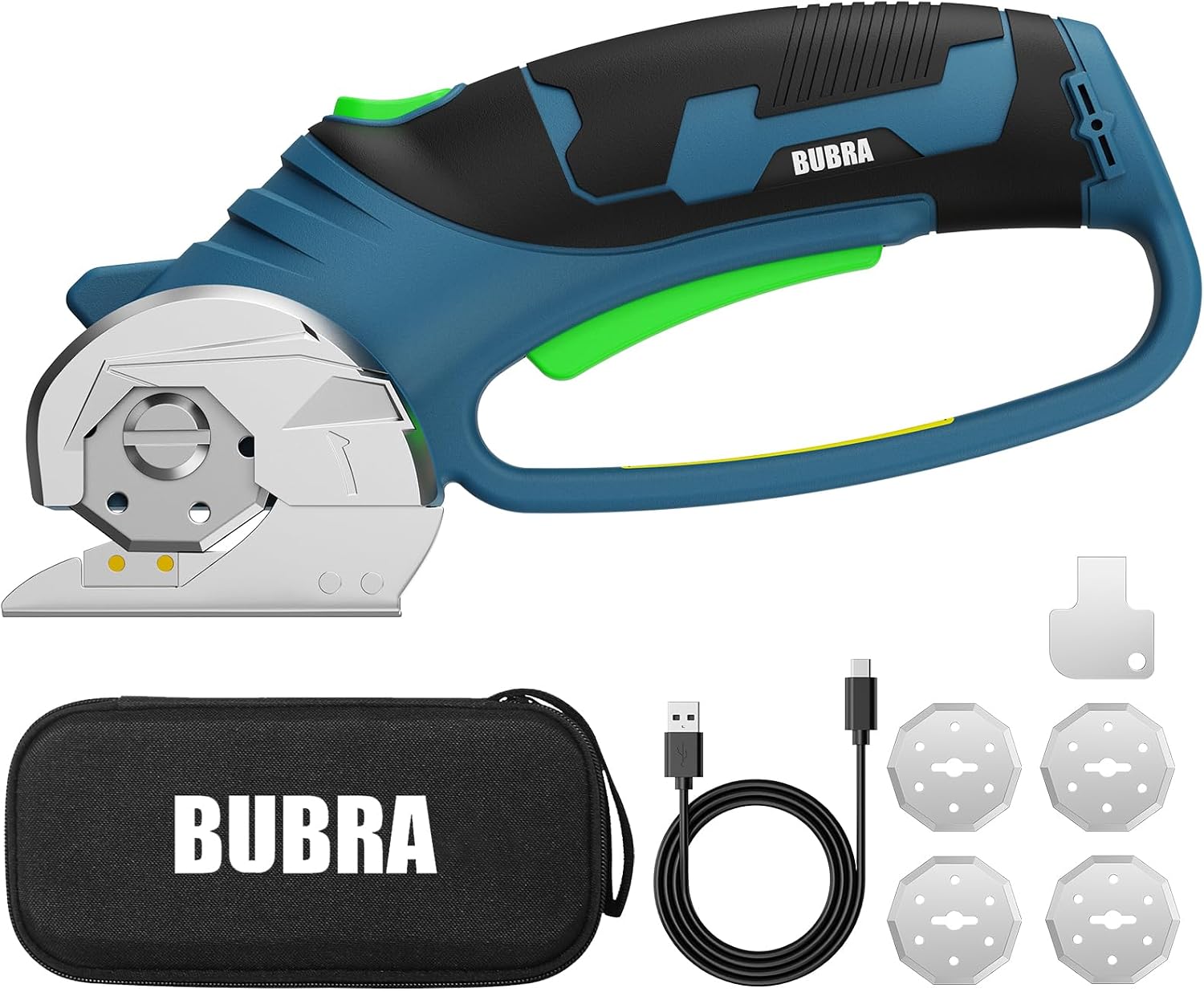 Detalle de Cordless Electric Scissors with 4 SK5 Blades