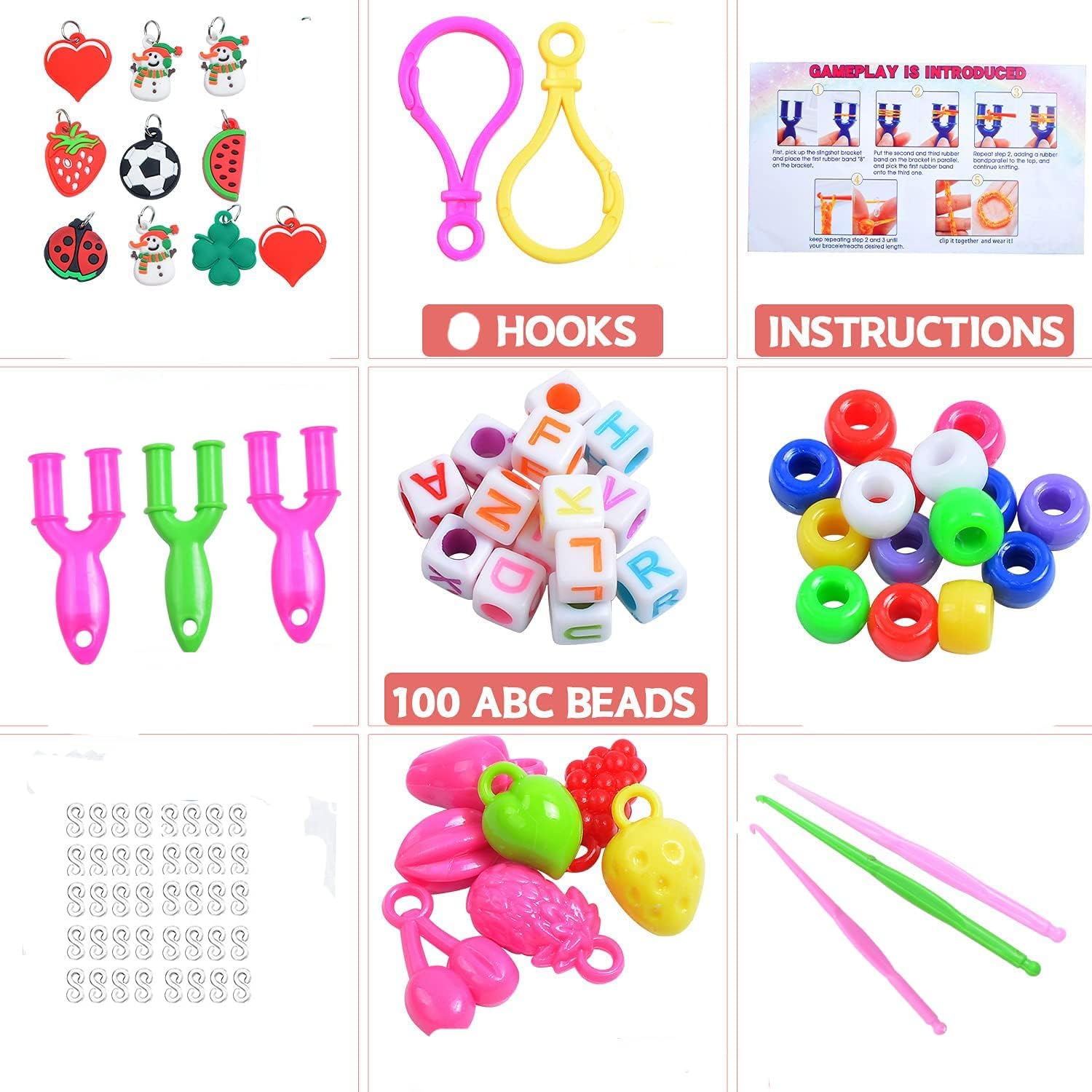 Thumbnail 1 de Elastici Loom Bands 2500+ per braccialetti
