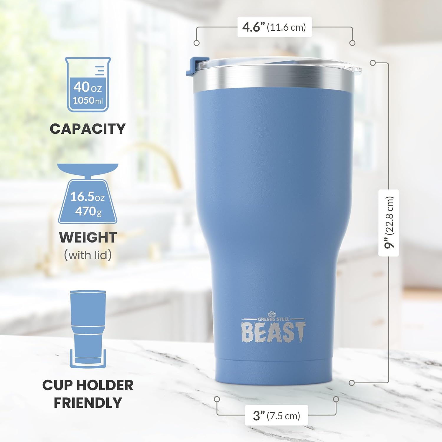 Thumbnail 6 de BEAST 40oz Travel Tumbler
