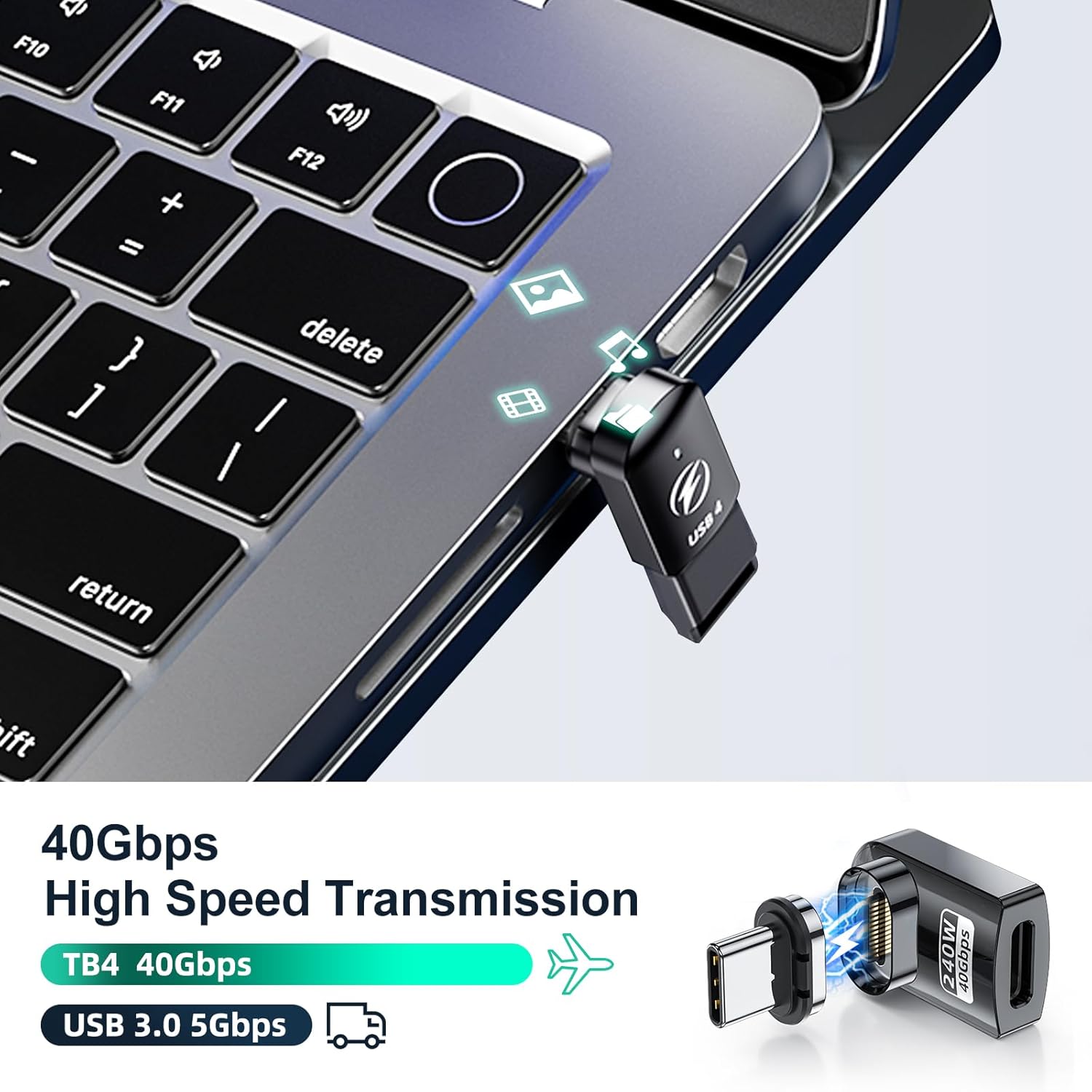 Thumbnail 3 de HanCenDa 240 W magnetischer USB-C Adapter 🔌