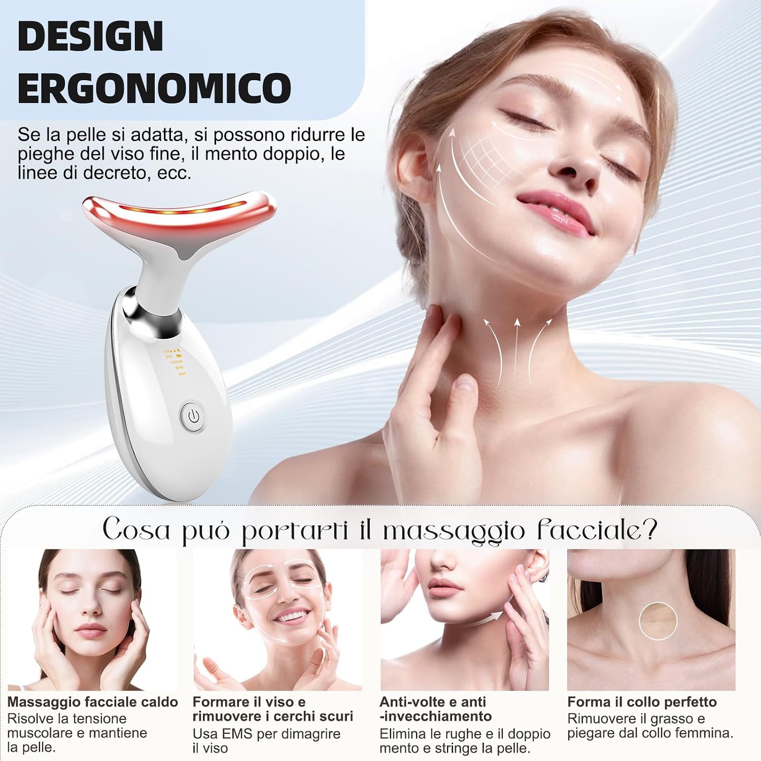 Thumbnail 4 de Face Massager LED EMS Sculptor 45°C
