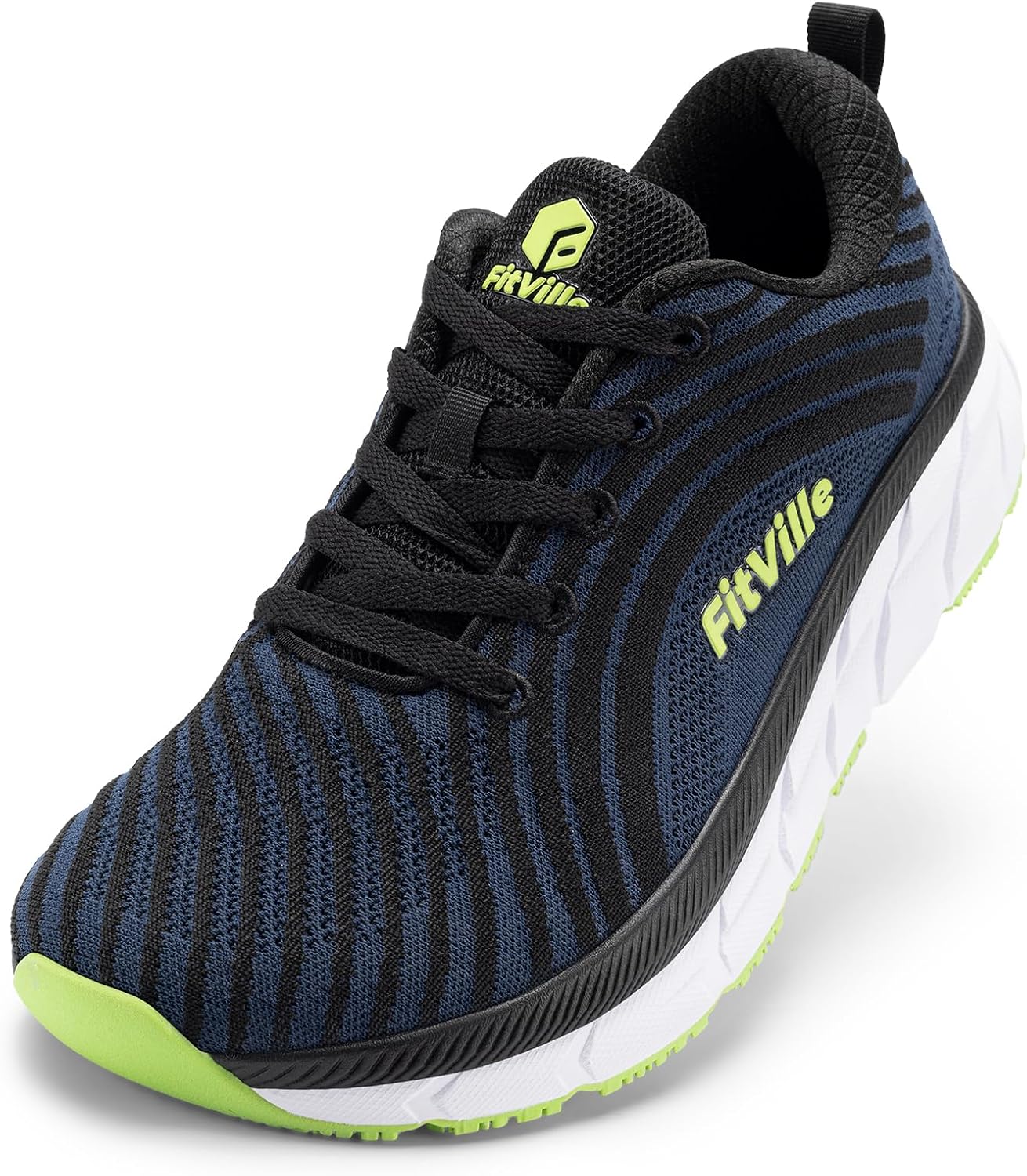 Detalle de FitVille Extra Weite Laufschuhe Herren
