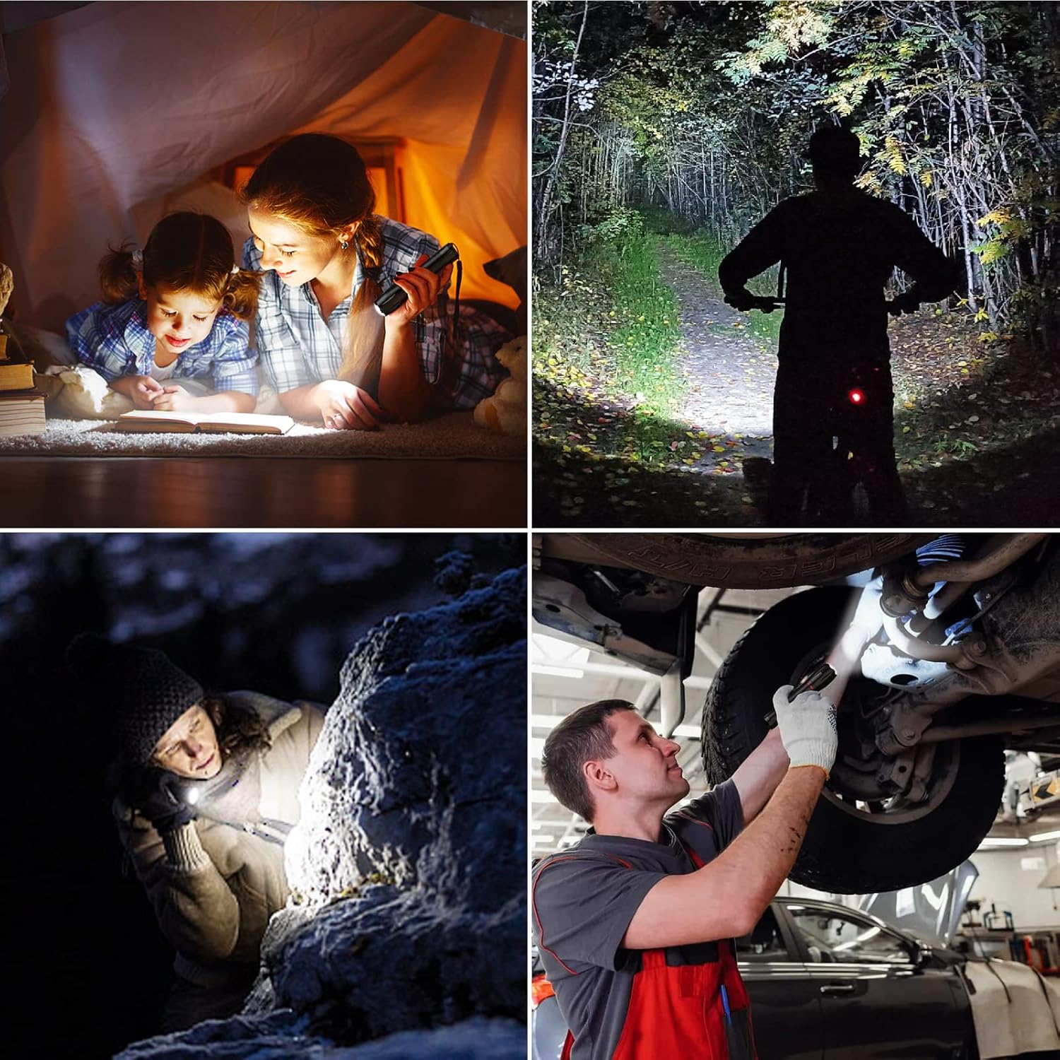 Thumbnail 7 de Blukar Linterna LED Recargable ⛺ Super Brillante y Resistente