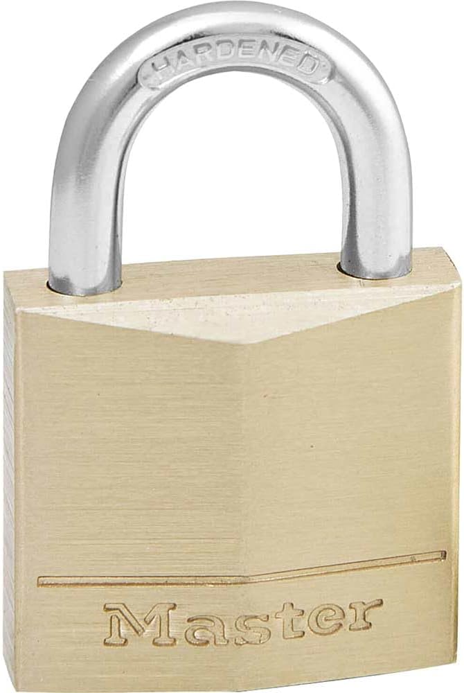 Thumbnail 6 de Master Lock 150EURD – Lucchetto con Chiavi in Ottone, Oro, 6.8 x 5 x 1.4 cm