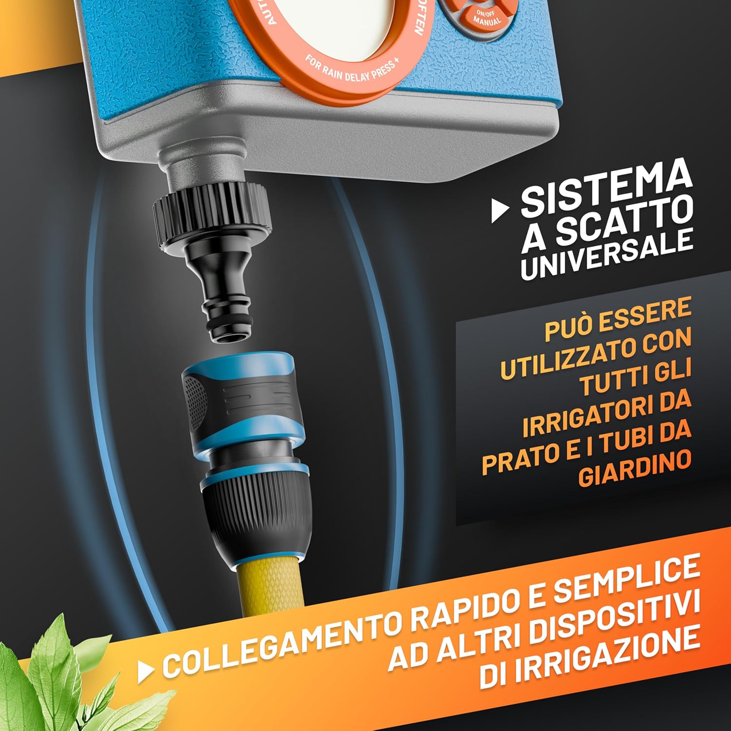 Thumbnail 2 de GRÜNTEK Centralina per irrigazione (Timer Automa…) – Controllo preciso dell’irrigazione domestica