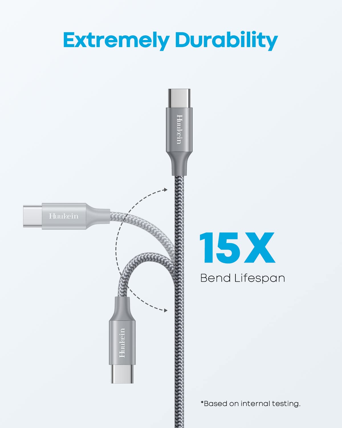 Thumbnail 3 de Huukein USB-A to USB-C Cable, 10 ft