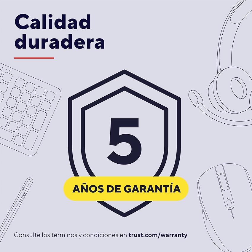 Thumbnail 4 de Trust Verto Ratón ergonómico 10 metros