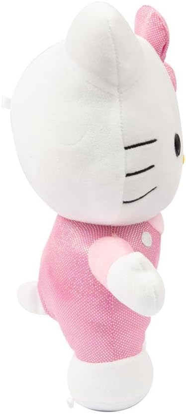 Detalle de Hello Kitty HKT12200 gosedjur, 30 cm, rosa satinklänning och rosett