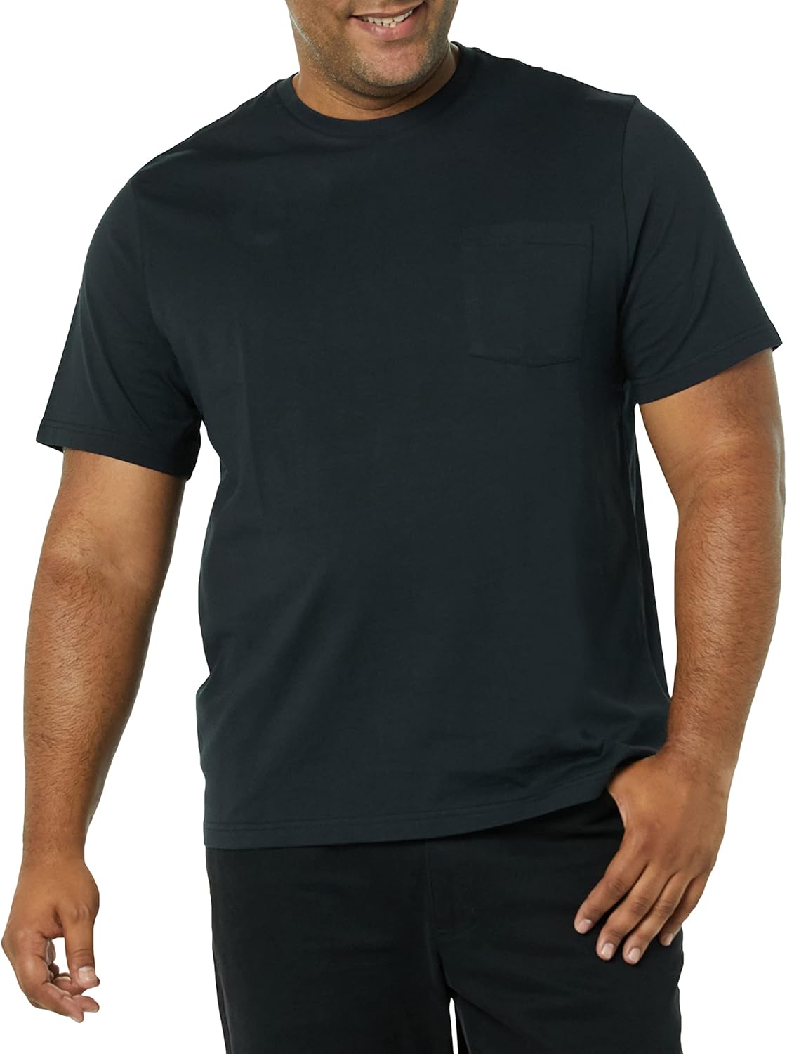 Thumbnail 1 de Amazon Essentials Uomo T-Shirt Girocollo con Tasca a Maniche: Comfort daily e stile semplice