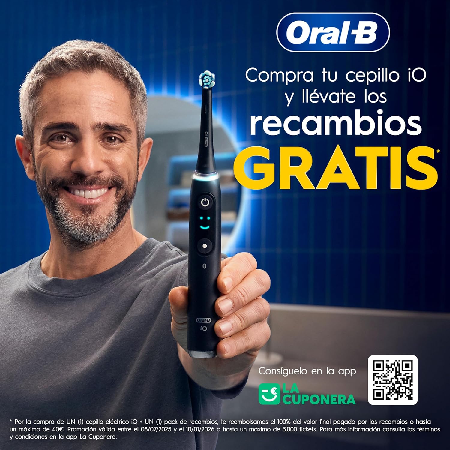 Detalle 2 de Oral-B Pro Series 1 100% placa 🪥
