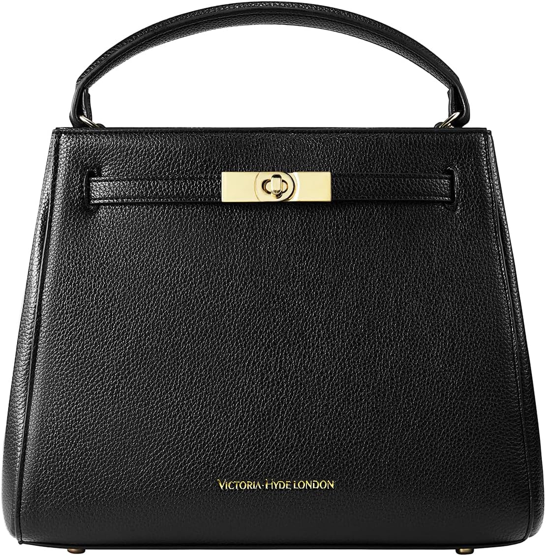 Detalle de VICTORIA HYDE borsa a mano da donna in PU effetto lychee con tracolla e scomparti multipli