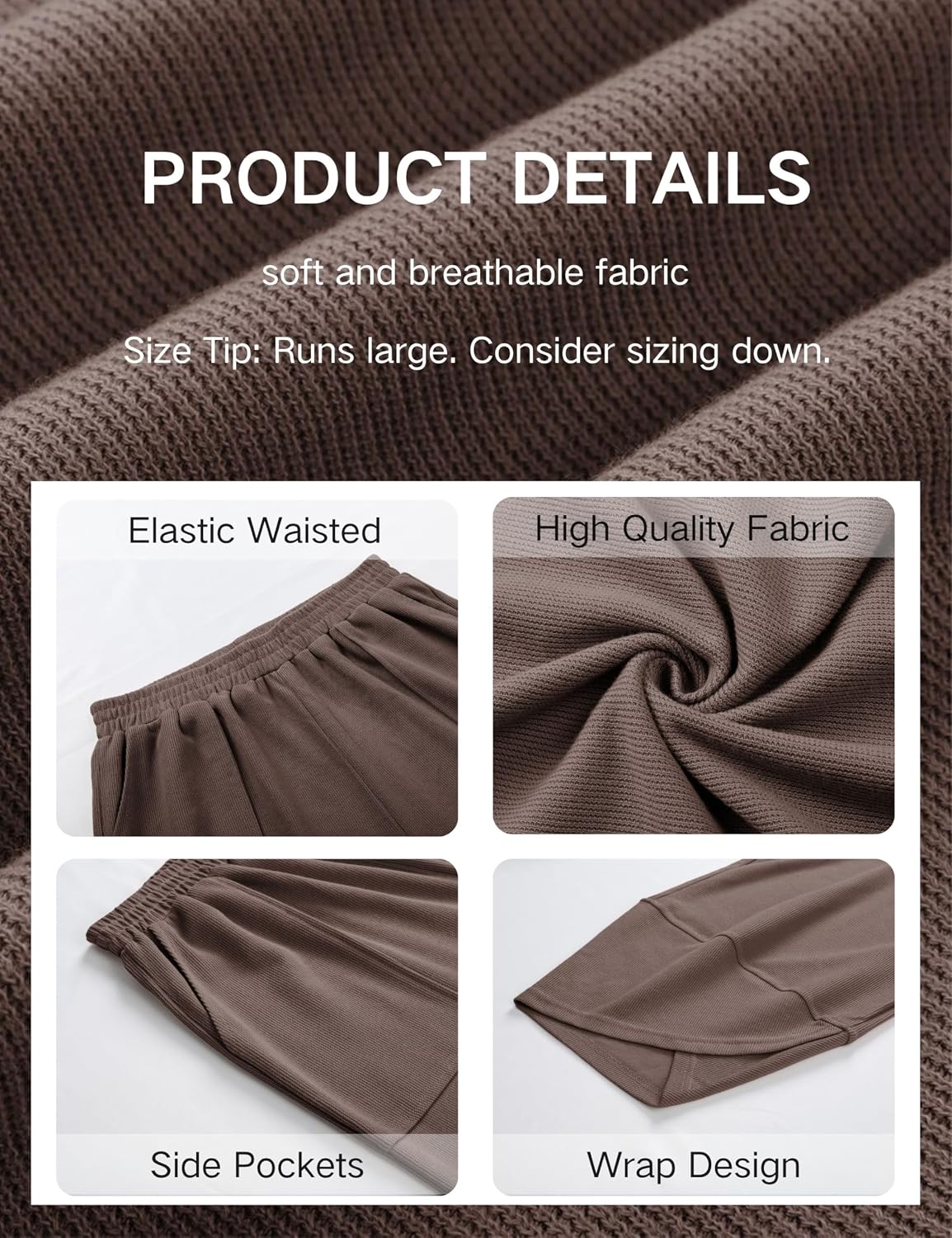 Thumbnail 5 de Xiaoxuemeng Baggy Wide Leg Pants 1 Pair