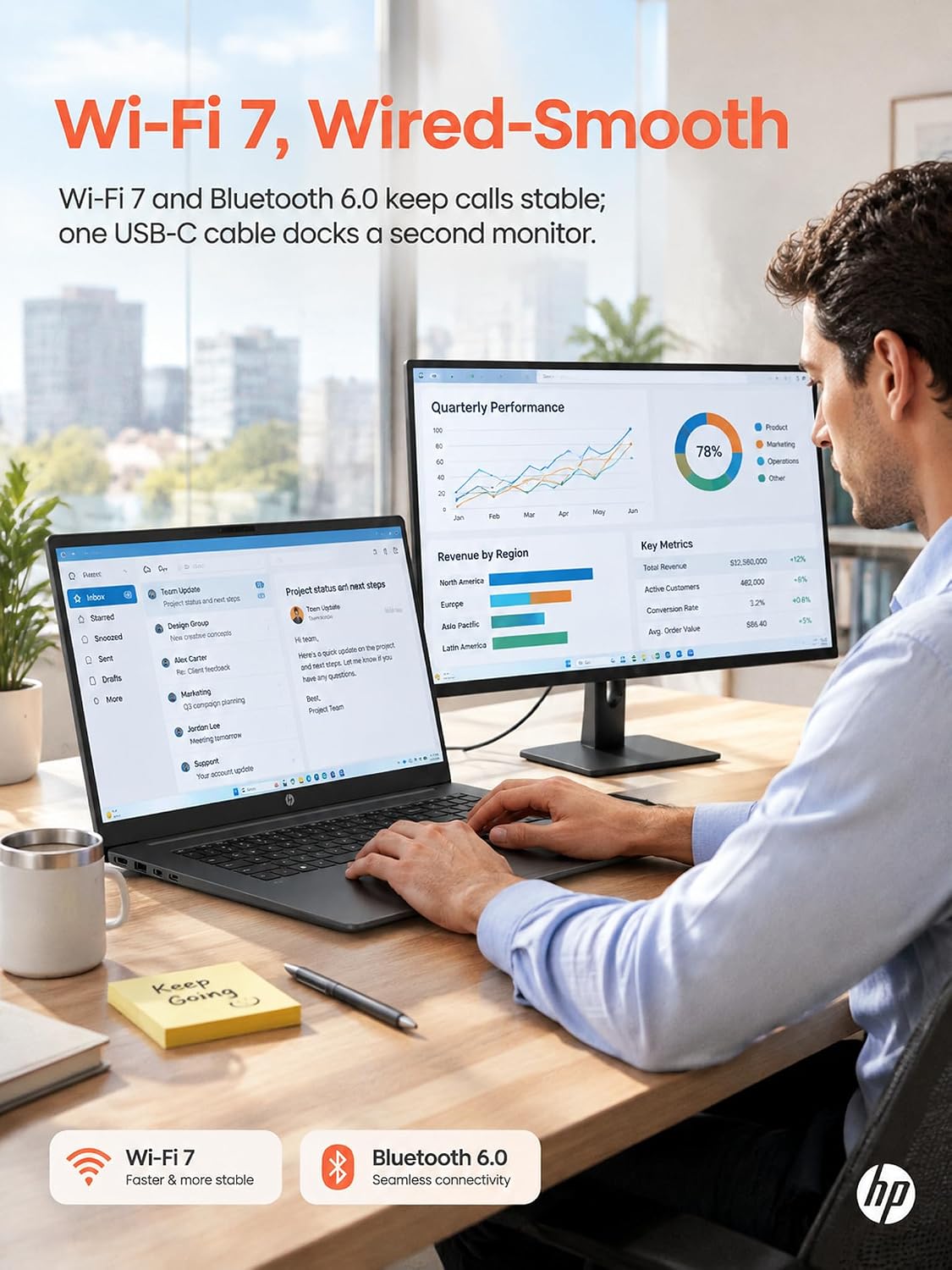 Thumbnail 6 de HP 17.3-Inch Laptop