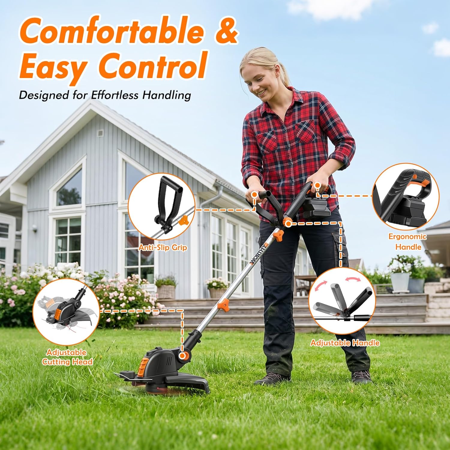 Detalle 1 de Cordless String Trimmer 21V